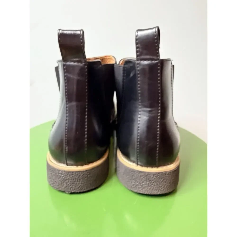 Deer Stags Men's Black Rockland Memory Foam Chelsea‎ Boots Shoes Size 12W